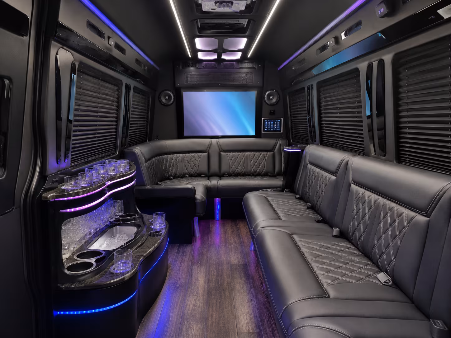 bus rental options for waterbury trips