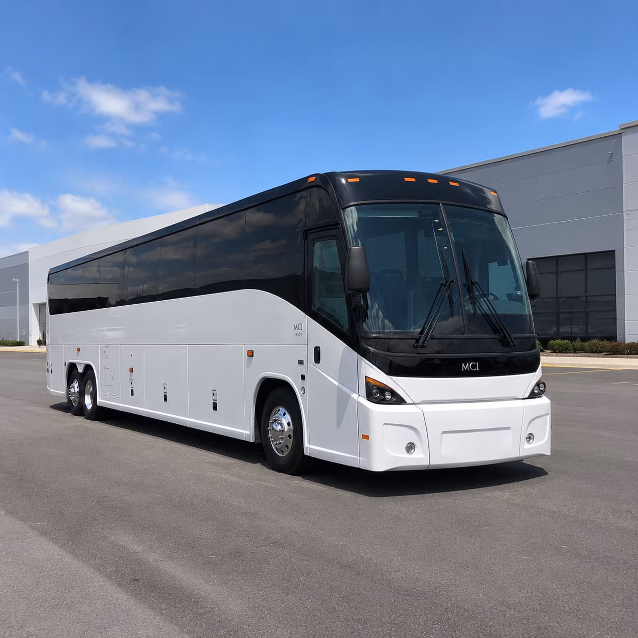 defense contractor and military personnel shuttles across the region