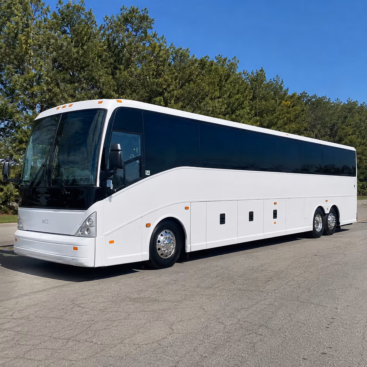 norwalk charter bus rental exterior