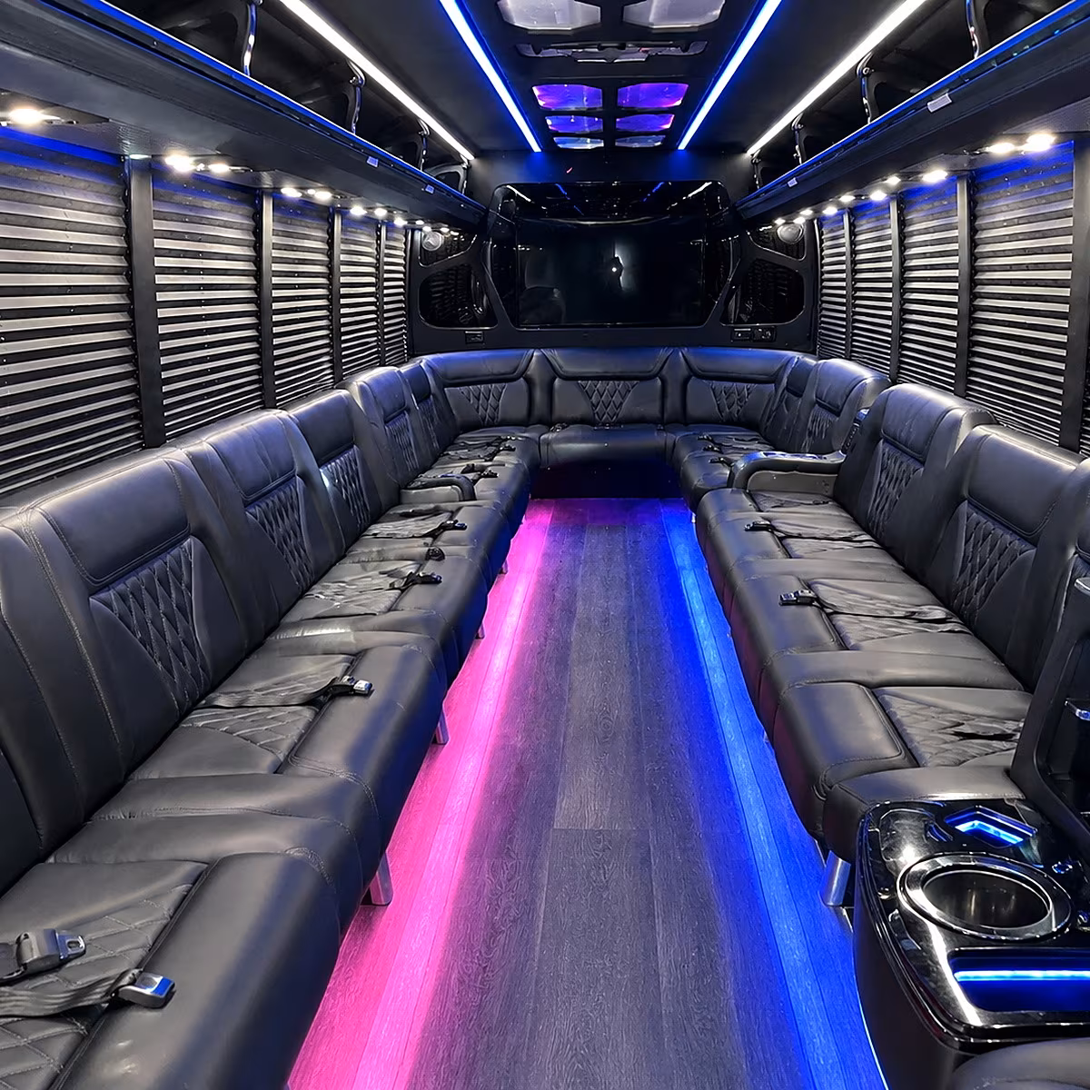 waterbury party bus rentals inside