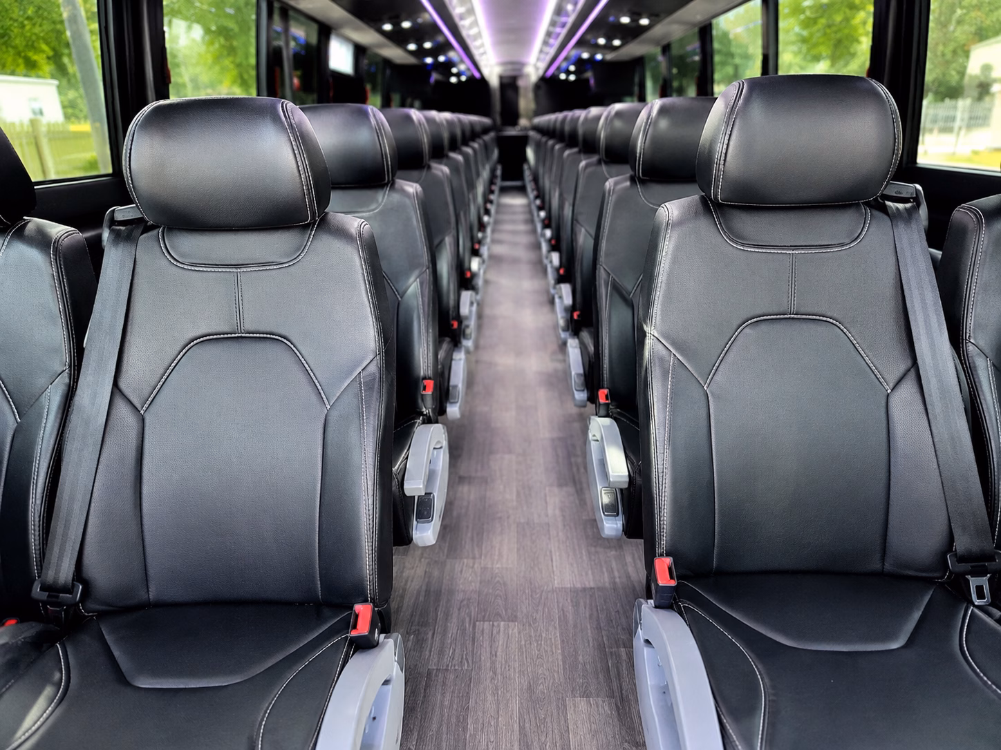 waterbury private event transportation onboard seating
